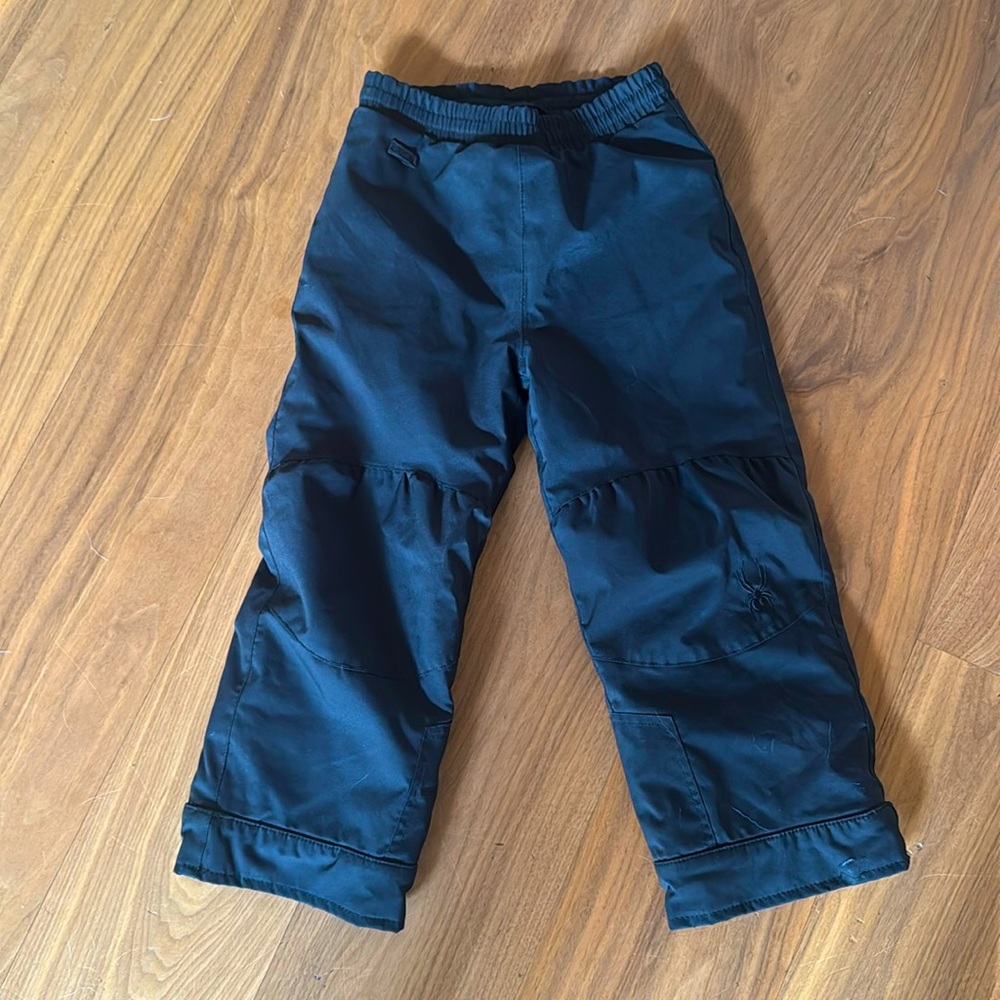 Kids’ Spyder Black Ski/Snow Pants – Size 5 – Barely Used!